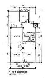 Blk 2 Di Tanjong Rhu (Kallang/Whampoa), HDB 3 Rooms #593577671